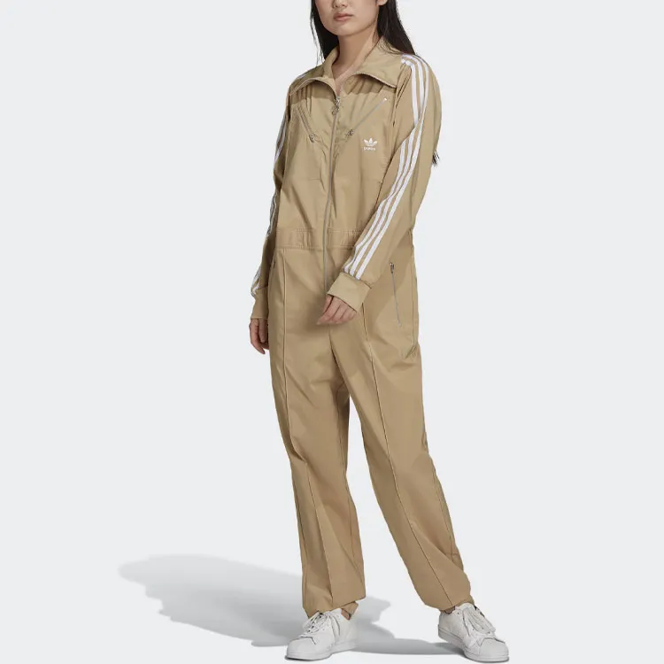Adidas Originals PARLEY BOILERSUIT Jumpsuit Women's Light Khaki-1