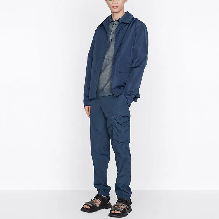 DIOR x Parley Dior Quarterly New Products SS22 Jackets Coats Men's Blue-6