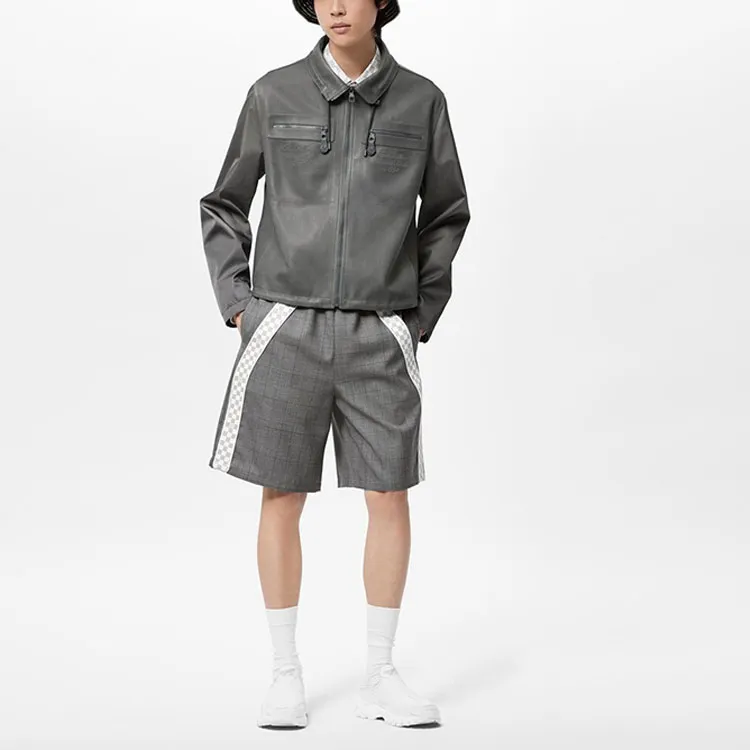 LOUIS VUITTON Jackets Coats Men's Gray-1