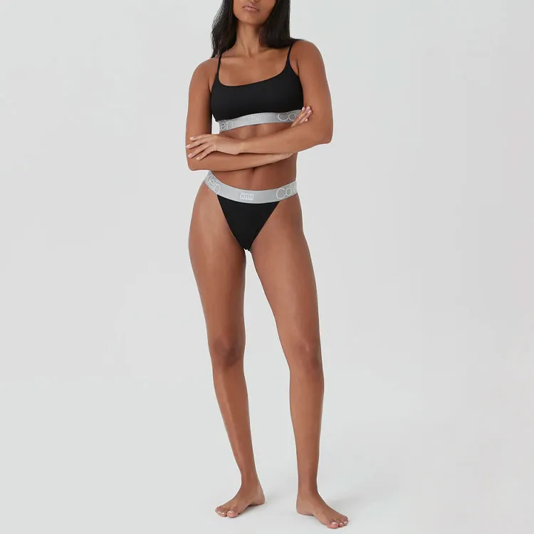 KITH Women's For Calvin Klein Seasonal Bralette 'Black'-2