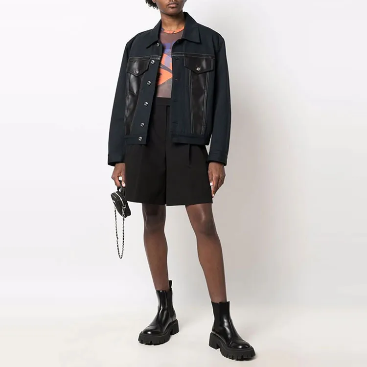 Moncler SS22 Casual Short Skirts Women's Black-1