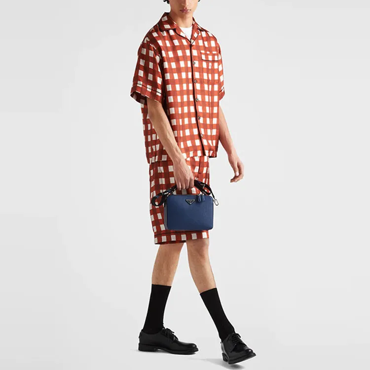 PRADA Shirts Men Orange-1