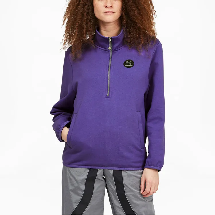 Pronounce X PUMA Sweatshirts Women's Violet-2
