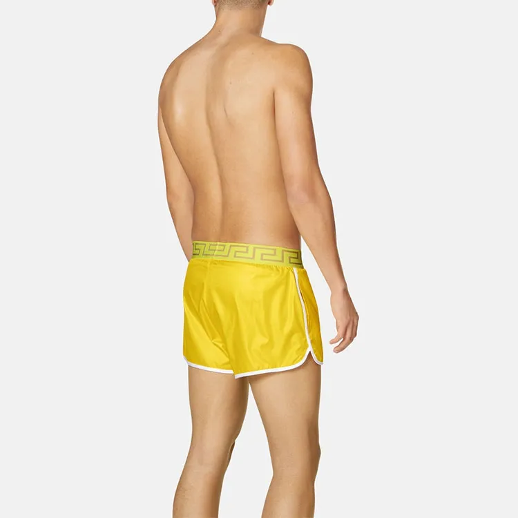 VERSACE Casual Shorts Men Yellow-1