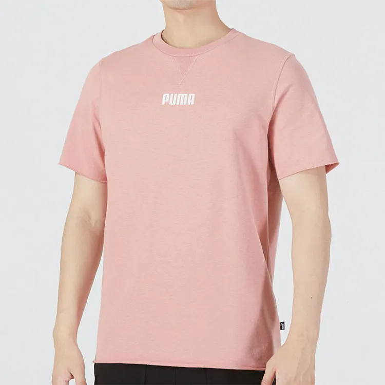 PUMA T Shirts Men Pink-1