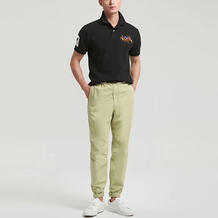 Polo Ralph Lauren SS22 Polo Shirt Men's Black-1
