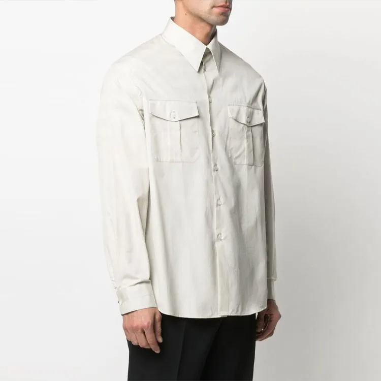 Lemaire Shirts Men White-1