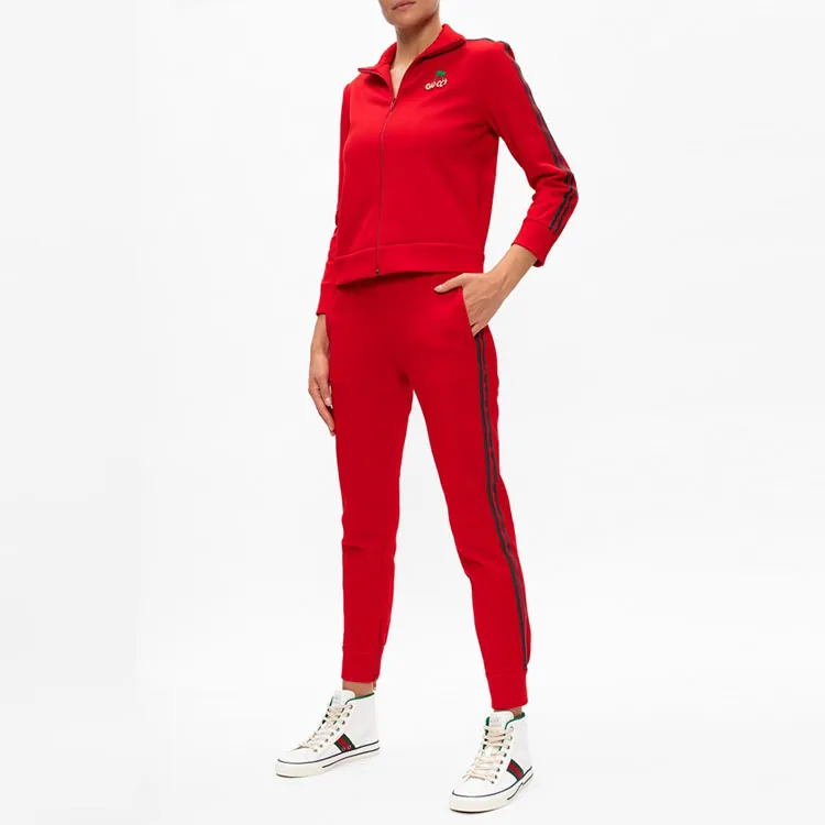 GUCCI Casual Pants Women's Red-3