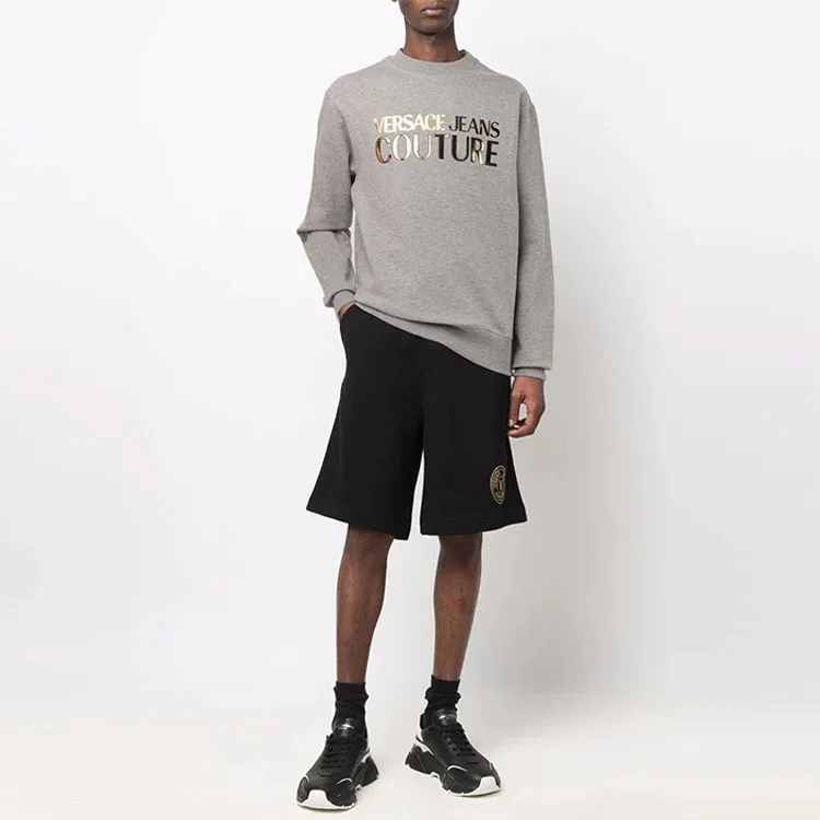 VERSACE JEANS COUTURE Sweatshirts Men Gray-2