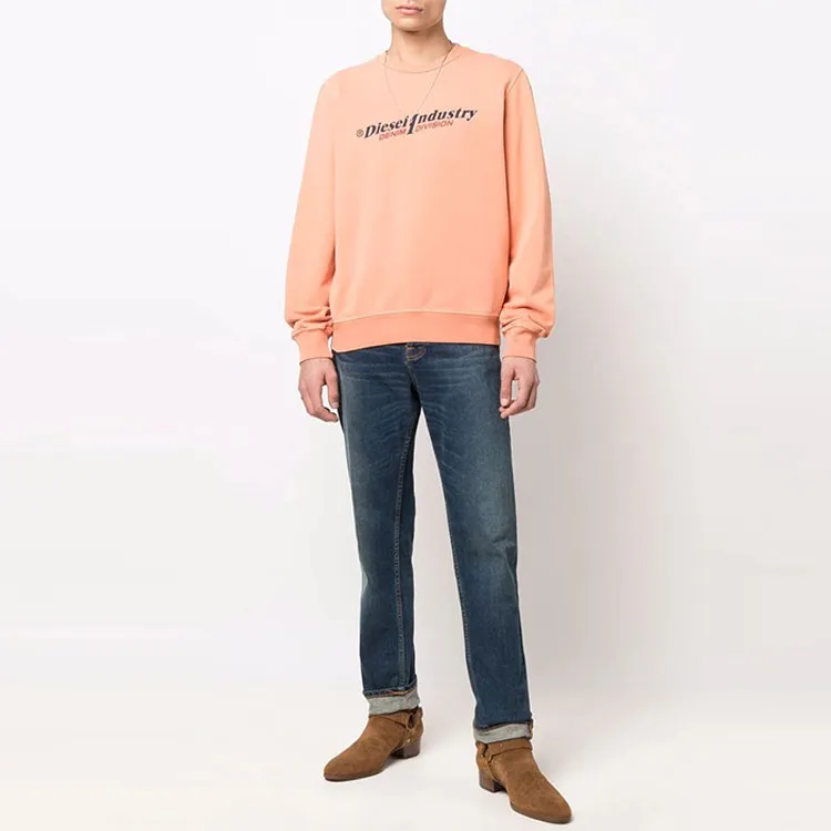 DIESEL Sweatshirts Men Orange-1