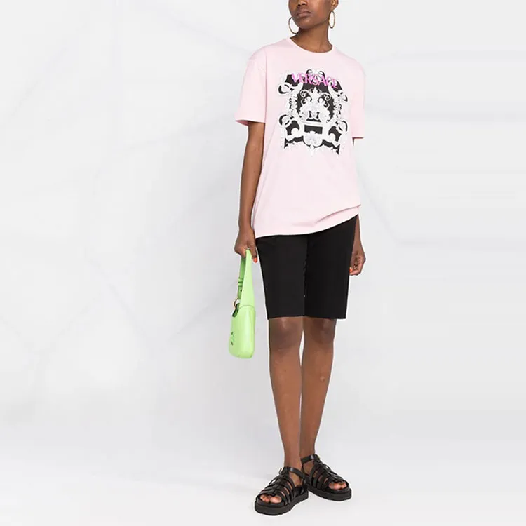 VERSACE T-Shirts Women's Pink-1