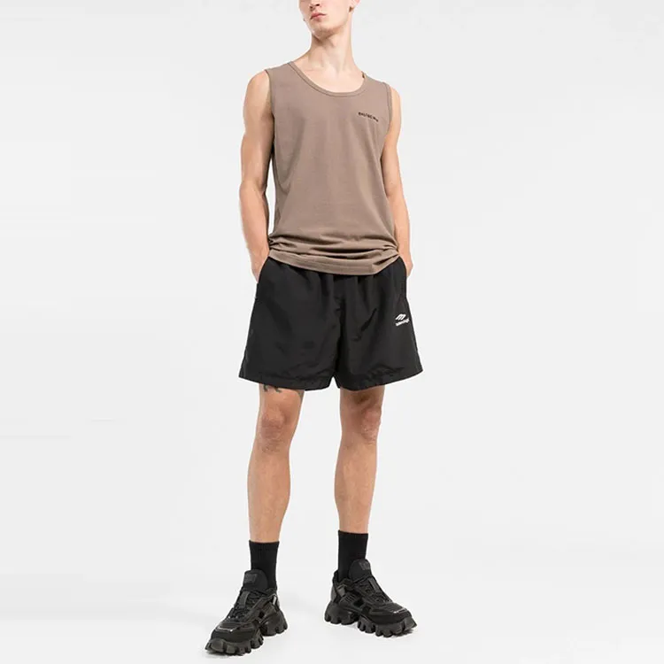 Balenciaga SS22 Tank Tops Regular Version Men's Brown-1
