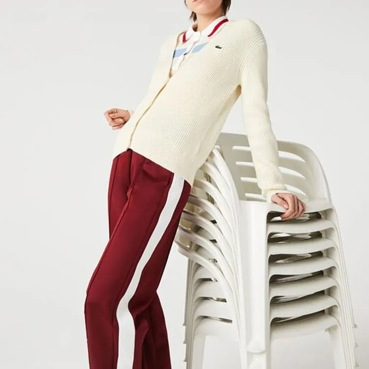 LACOSTE SS22 Knitwear Women's White-2