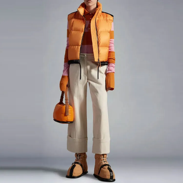 MONCLER GENIUS Moncler 1952 Button Detailed Wide Leg Trousers-1