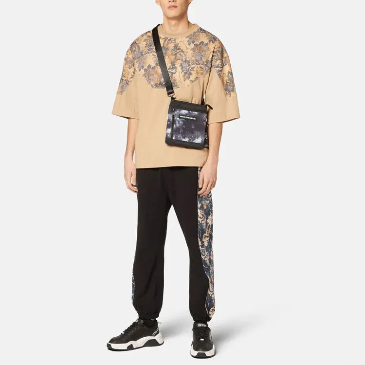 VERSACE JEANS COUTURE Knitted Sweatpants Men Black-1