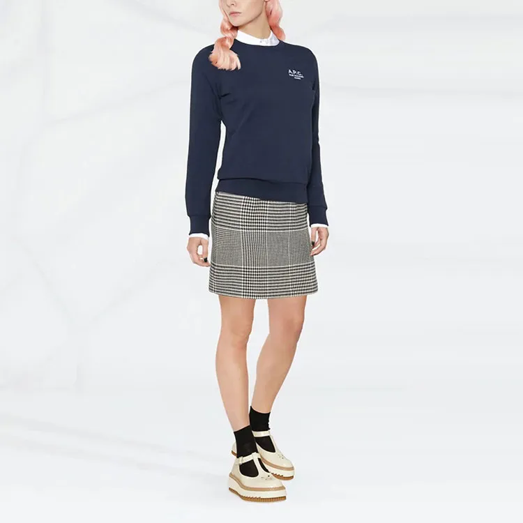 A.P.C Logo Print Crewneck Sweater-1