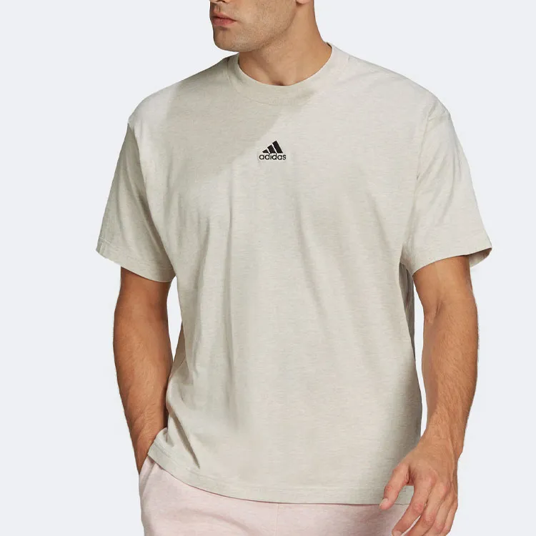 Adidas T-Shirts Men Greige-6