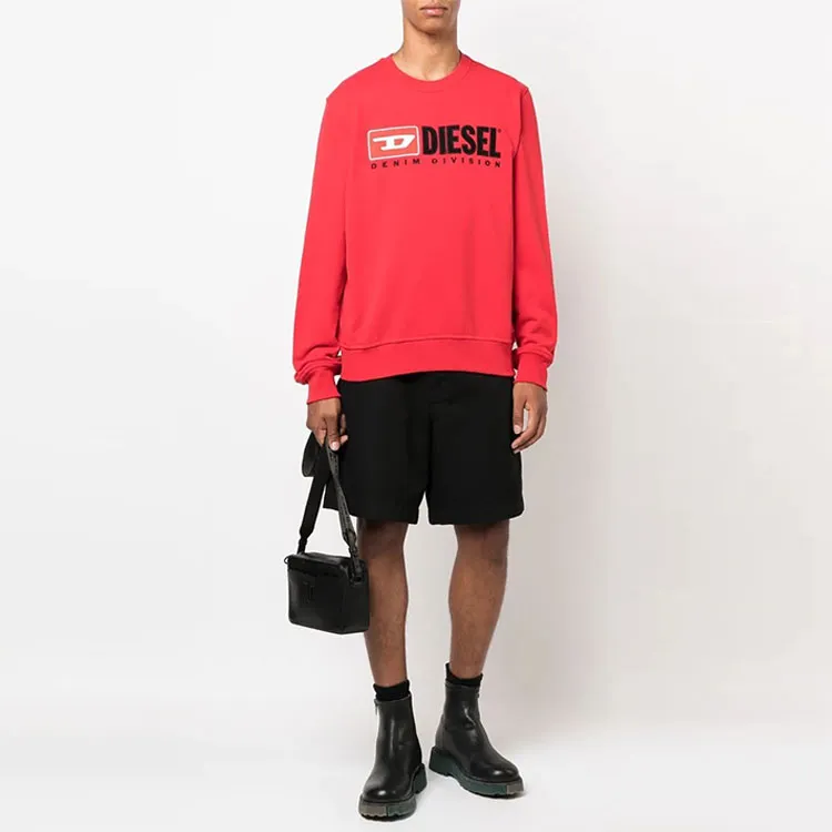 DIESEL Sweatshirts Men Red-1