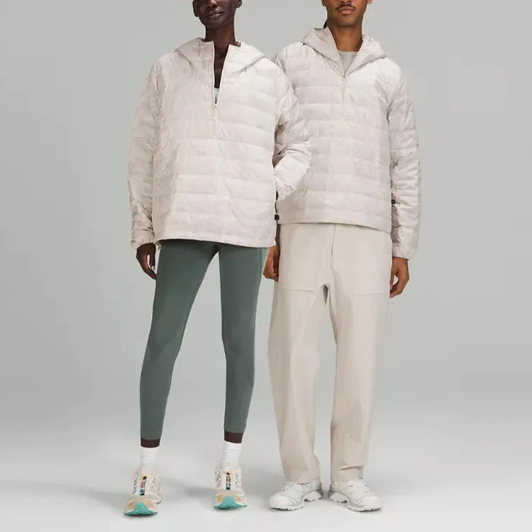 Lululemon Lab Quilted Transparent Series Down Jackets Unisex White-2