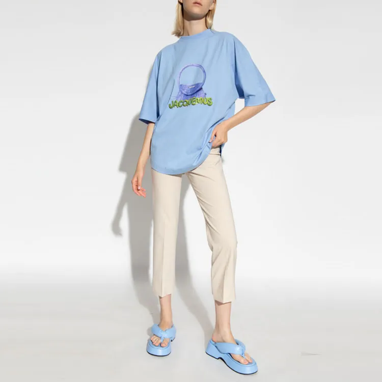 Jacquemus T-Shirts Women's Blue-1