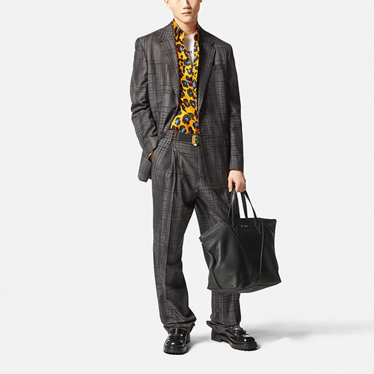 VERSACE Shirts Men Orange-1