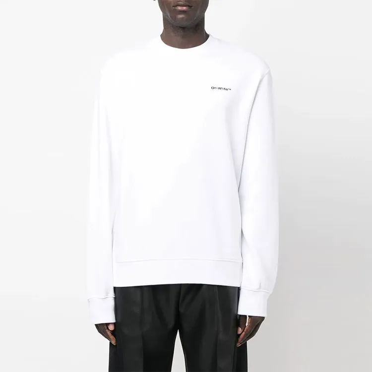 OFF WHITE Sweatshirts Men White-1