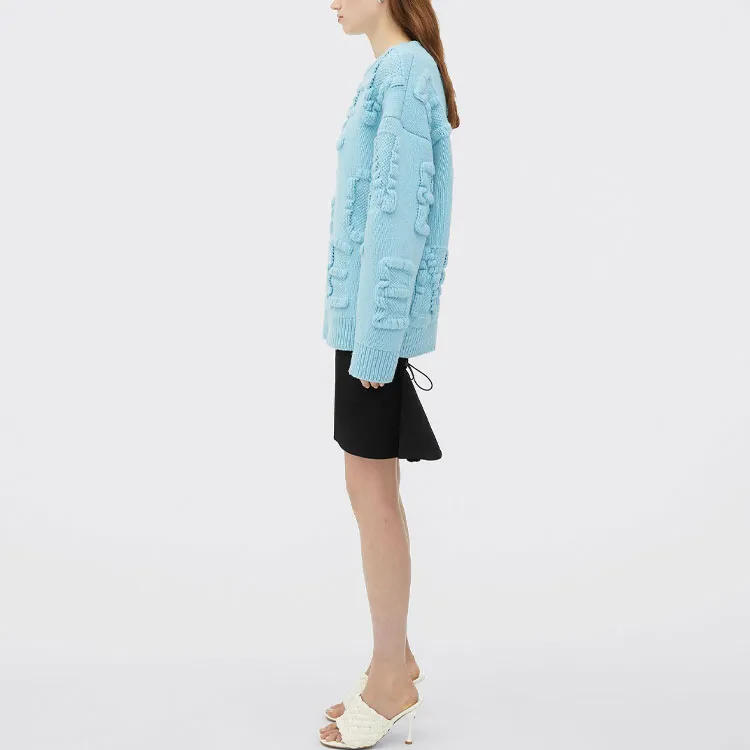 Bottega Veneta Alphabet Detailed Knitted Jumper-3