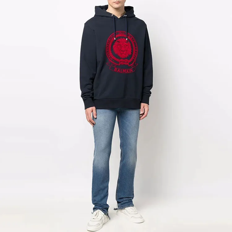 BALMAIN Flock Coin Sweatshirt-1