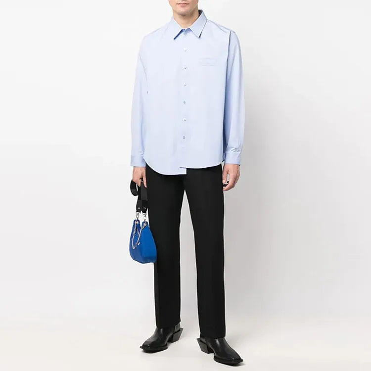 Martine Rose Shirts Men Blue-1