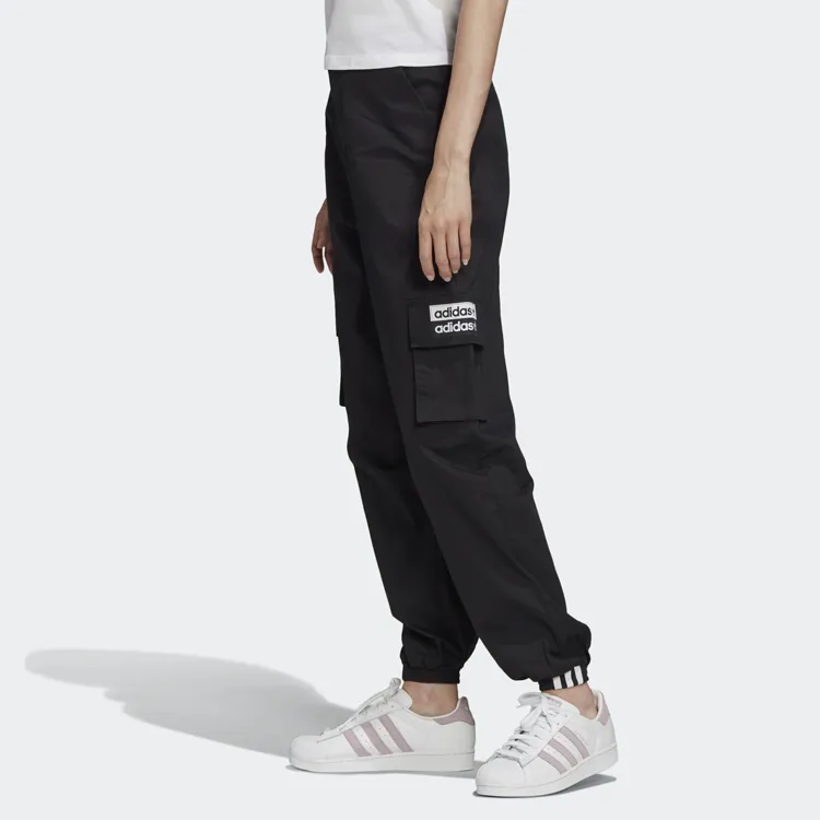 Adidas Originals Armani Collezioni Cargo Pants Women's Black-6