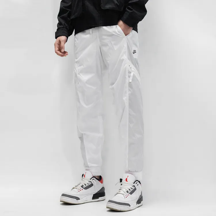 Nike Knitted Sweatpants Men White-6