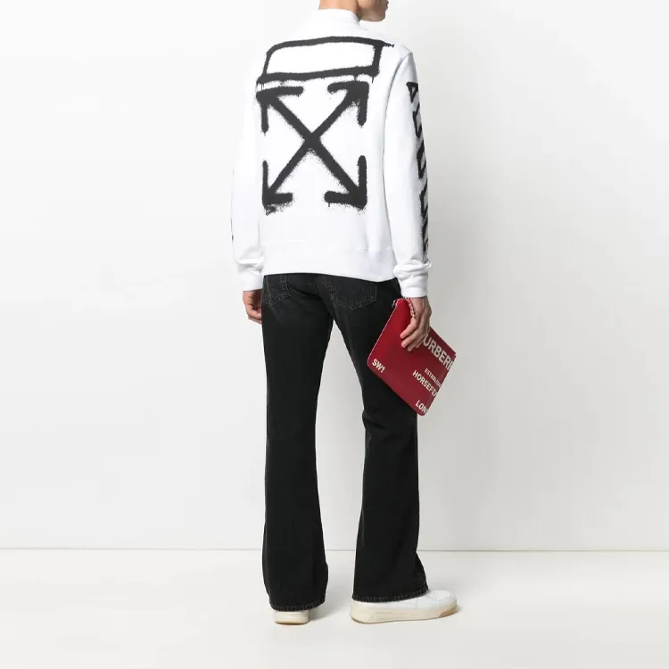 OFF WHITE Spray Marker Arrows Sweatshirt-2