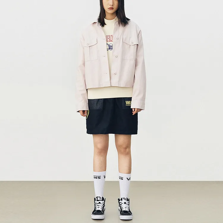 Vans Casual Short Skirts Women's Black-2