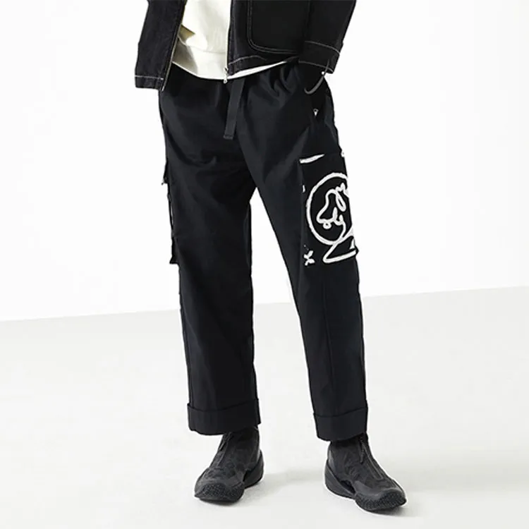 LiNing Knitted Sports Pants Men's Black-3
