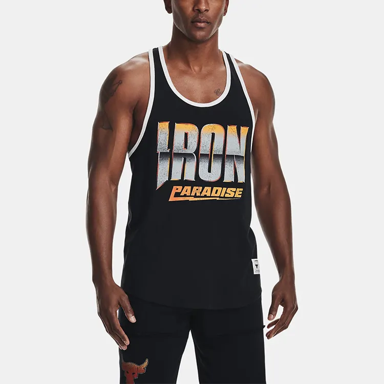 Under Armour Project Tank Tops Men's Black-3