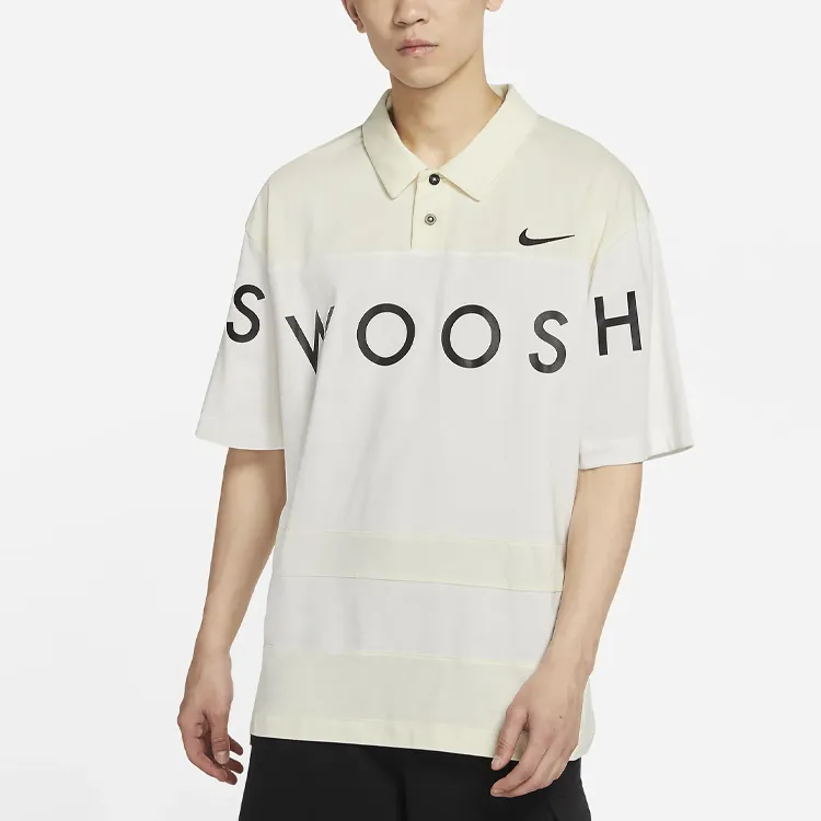 Nike Polo Shirt Men's Sail White-3