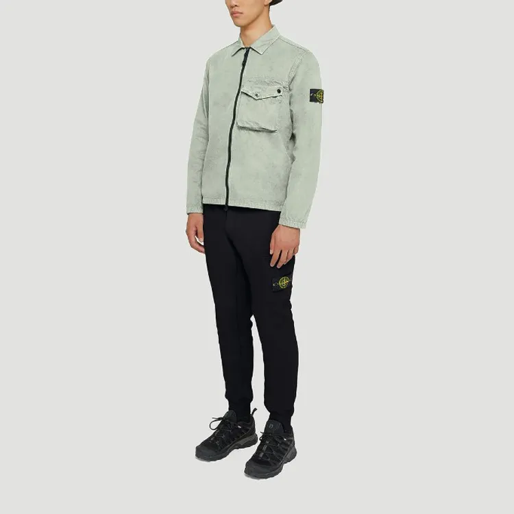 STONE ISLAND SS21 Jacket Men's Light Green-2