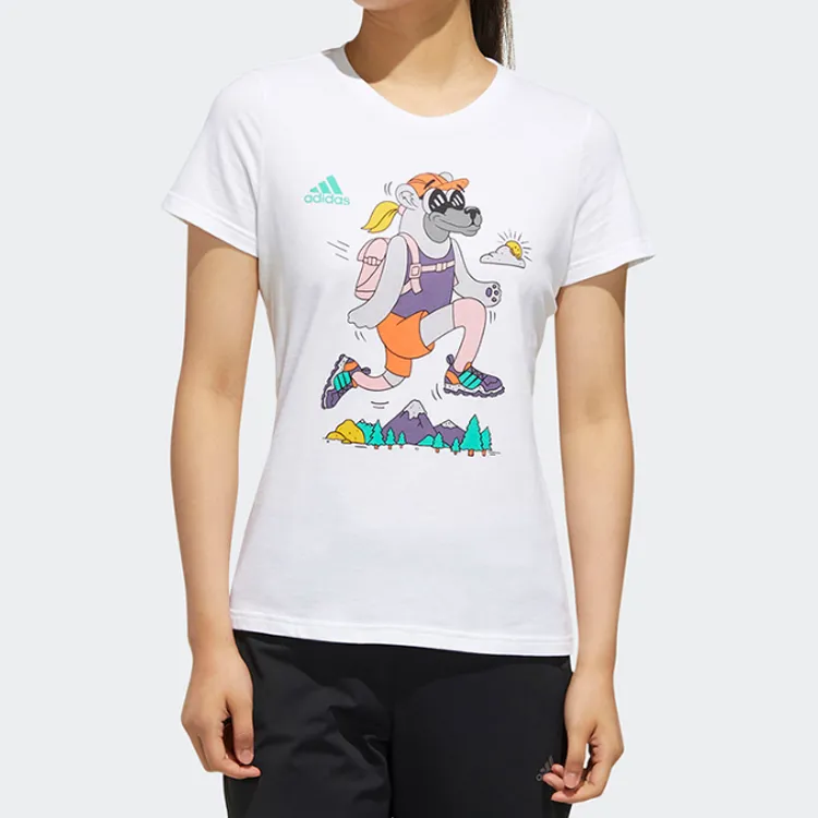 Adidas T Shirts Women's White-3