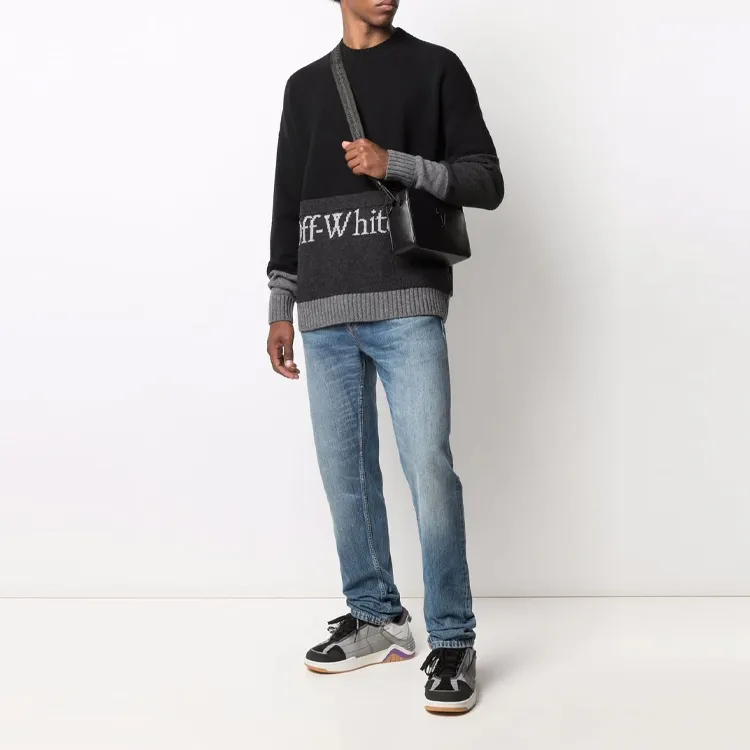 OFF WHITE FW21 Sweaters Men Black-1