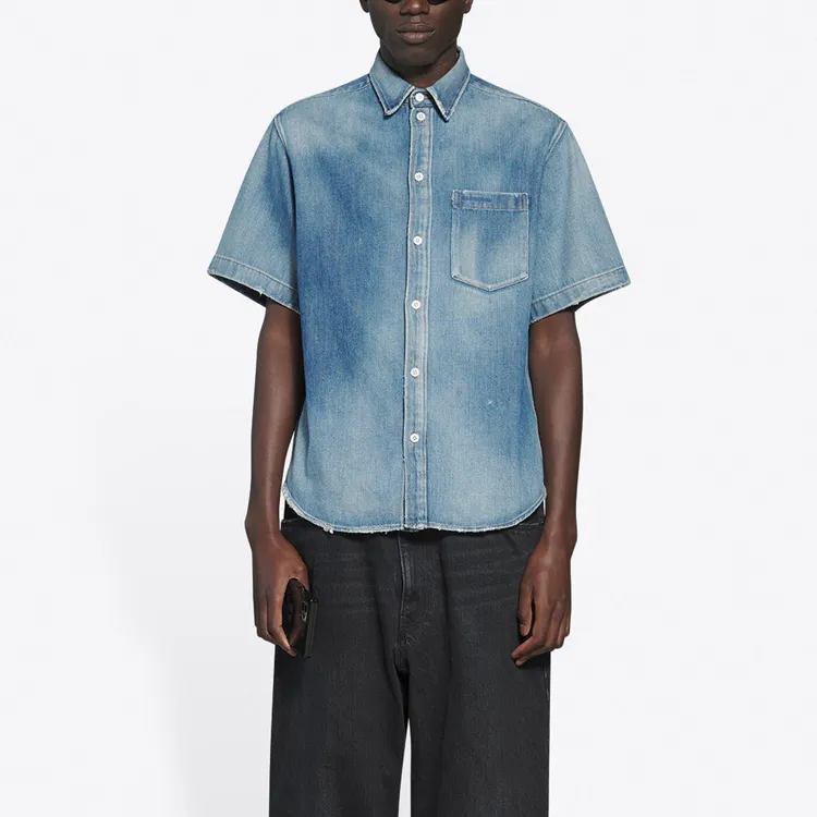Balenciaga Shirts Women's Blue-4