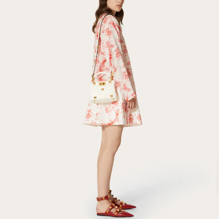 Valentino SS21 Casual Short Skirts Women's Red-3