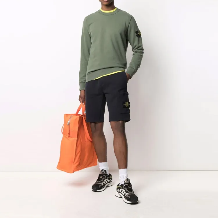 STONE ISLAND SS21 Casual Shorts Men's Black-3