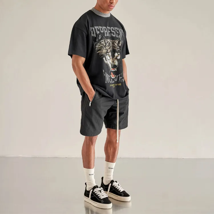 REPRESENT T Shirts Men Black-2