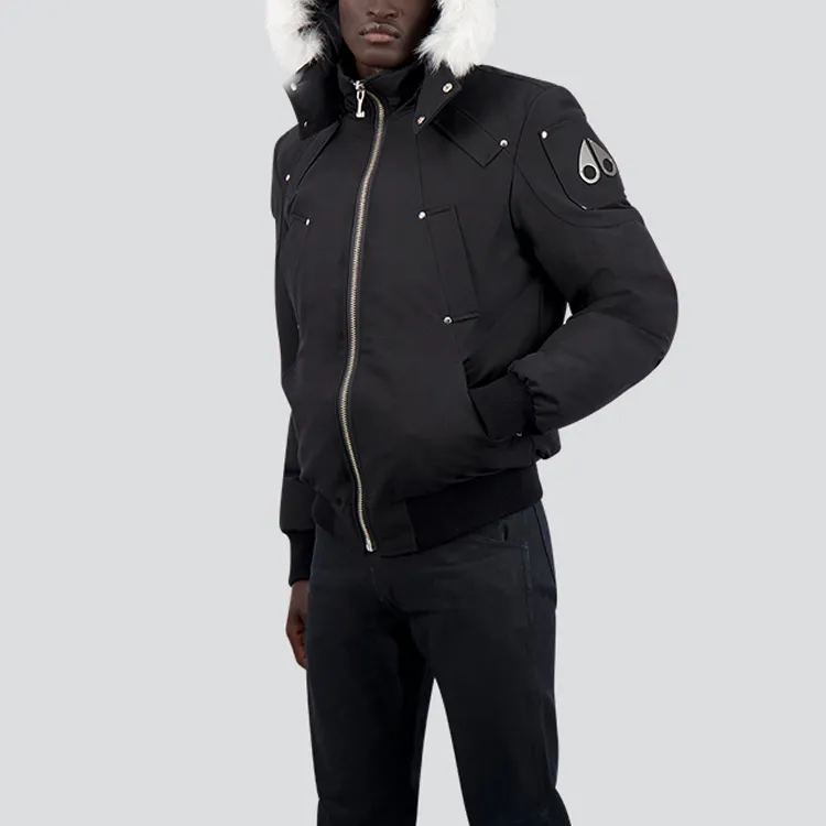 Moose Knuckles Original Ballistic Bomber Down Jacket-2