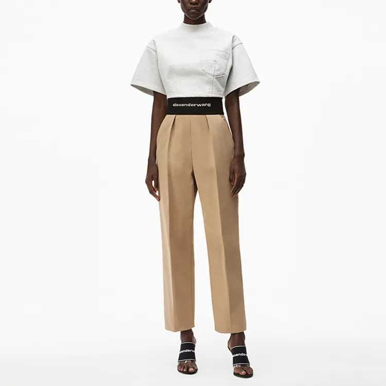 Alexander Wang Casual Pants Women's Khaki-2