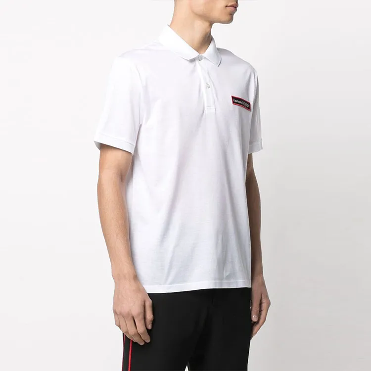 Alexander McQueen SS21 Polo Shirt Men's White-3