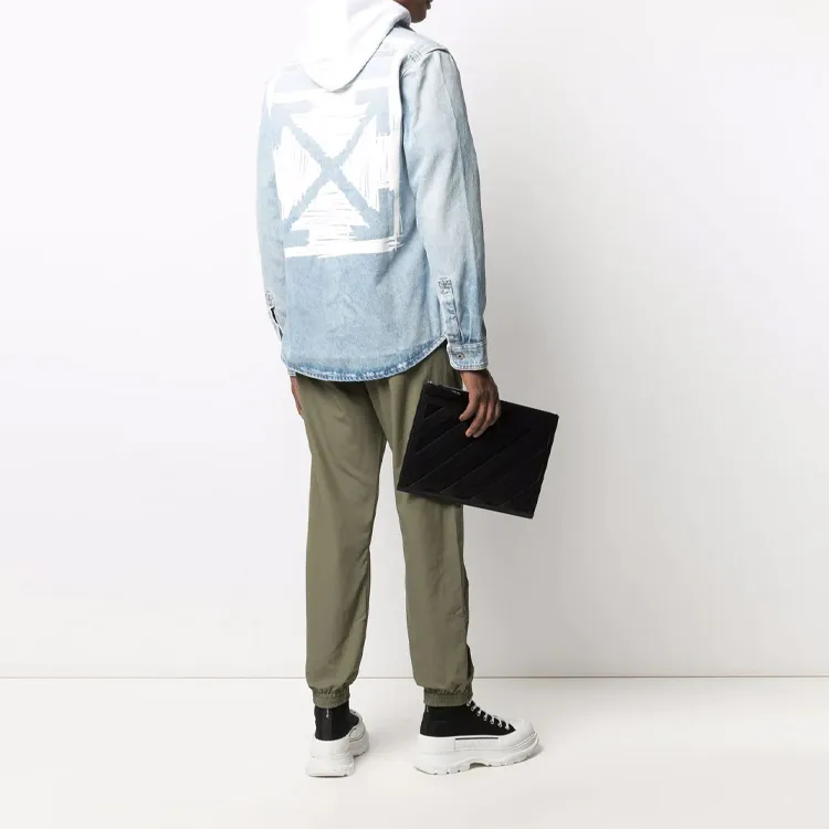 OFF WHITE SS21 Shirts Men Blue-2