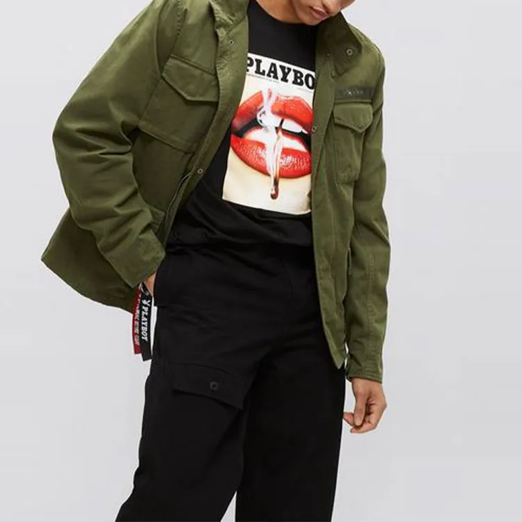 Playboy X Alpha Industries T-Shirts Unisex-5