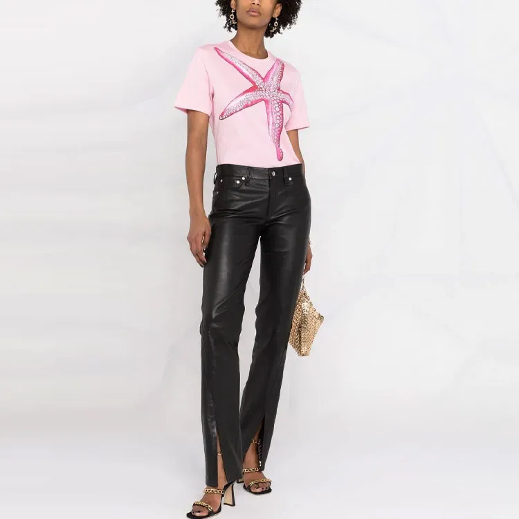 VERSACE T-Shirts Women's Pink-1
