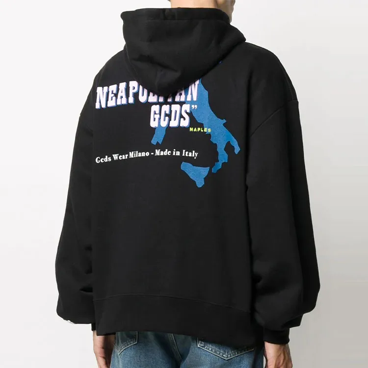 GCDS Sweatshirts Men Black-2